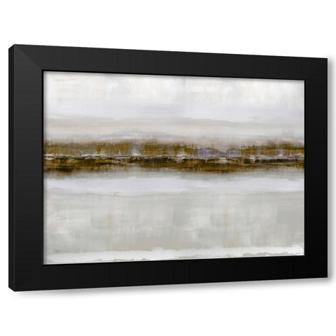 Reflections in Sienna Black Modern Wood Framed Art Print by Messina, Jake