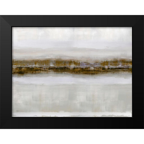 Reflections in Sienna Black Modern Wood Framed Art Print by Messina, Jake