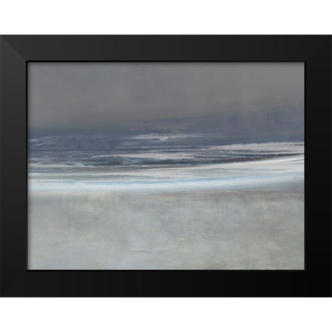 View at Dusk Black Modern Wood Framed Art Print by Messina, Jake