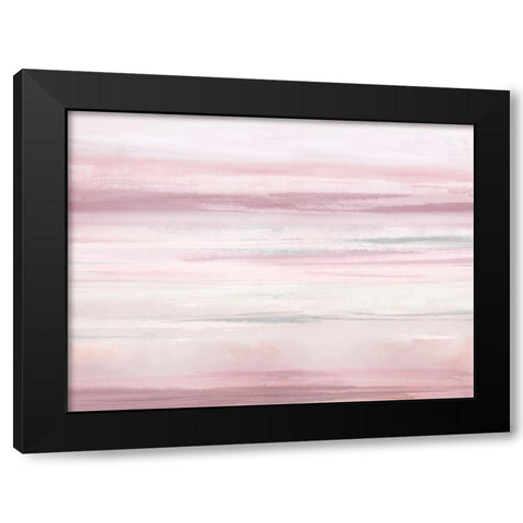 Blush Perspective IV Black Modern Wood Framed Art Print by Messina, Jake