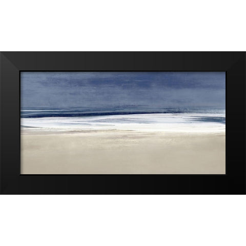 Midnight Perspective Black Modern Wood Framed Art Print by Messina, Jake
