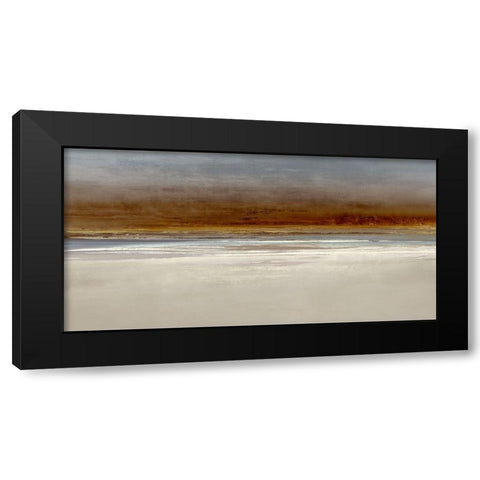 Evening Glow Black Modern Wood Framed Art Print by Messina, Jake