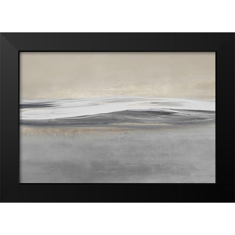 Reflective I Black Modern Wood Framed Art Print by Messina, Jake