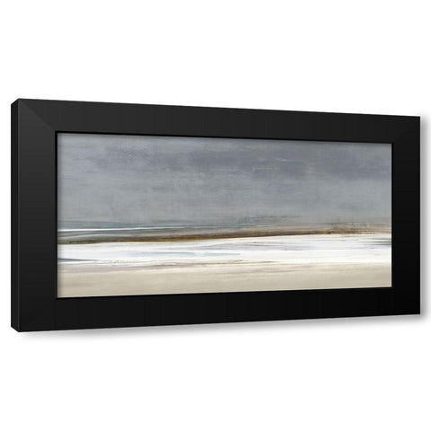 Sunlit Black Modern Wood Framed Art Print with Double Matting by Messina, Jake