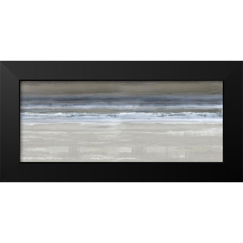 Boundless Black Modern Wood Framed Art Print by Messina, Jake