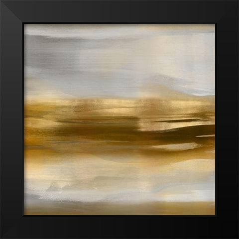 Gold Rush II Black Modern Wood Framed Art Print by Messina, Jake
