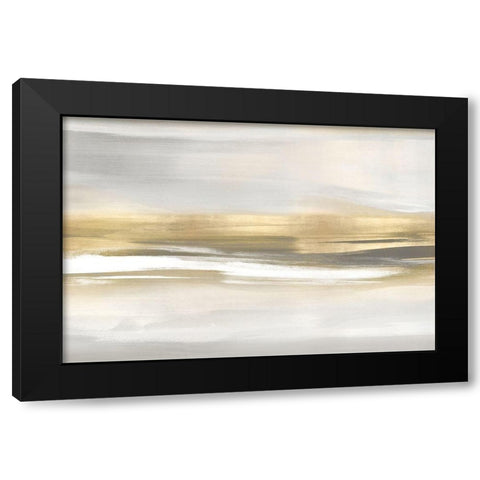 Highlight Gold I Black Modern Wood Framed Art Print with Double Matting by Messina, Jake