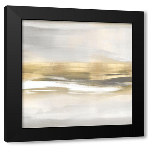 Highlight Gold II Black Modern Wood Framed Art Print by Messina, Jake
