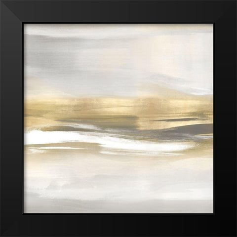 Highlight Gold II Black Modern Wood Framed Art Print by Messina, Jake