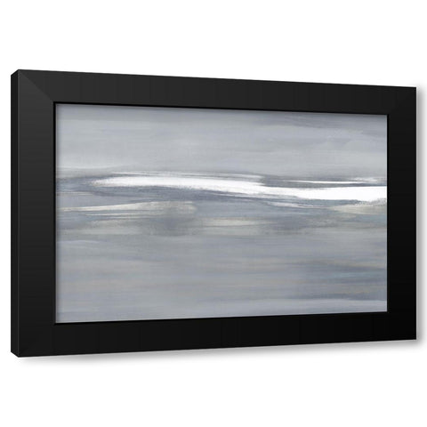Highlight on Gray I Black Modern Wood Framed Art Print by Messina, Jake
