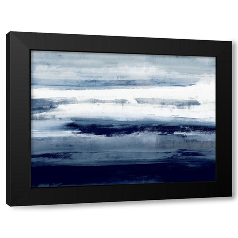 Indigo Passage I Black Modern Wood Framed Art Print by Messina, Jake
