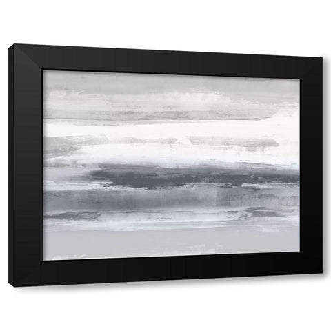 Gray Passage I Black Modern Wood Framed Art Print by Messina, Jake