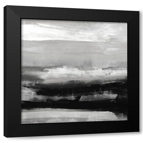 Midnight Passage III Black Modern Wood Framed Art Print by Messina, Jake