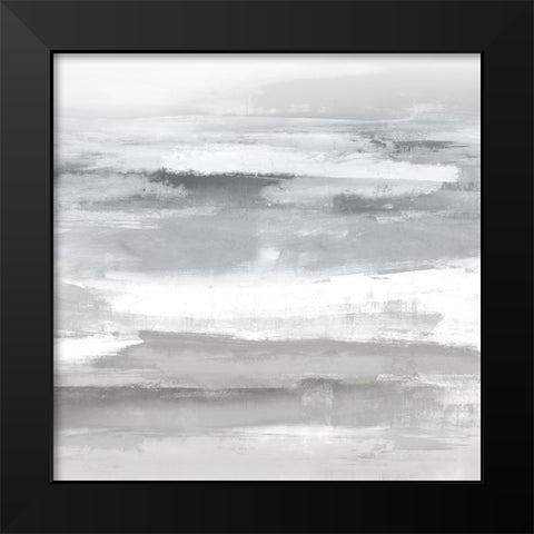 Neutral Passage II Black Modern Wood Framed Art Print by Messina, Jake