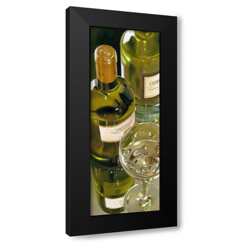 Vernaccia di San Gimignano Black Modern Wood Framed Art Print by Ferreri, Stefano