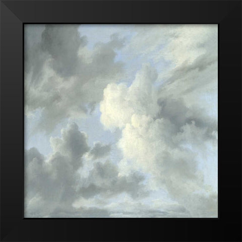 Cloud Study IV Black Modern Wood Framed Art Print by Mann, Sophia