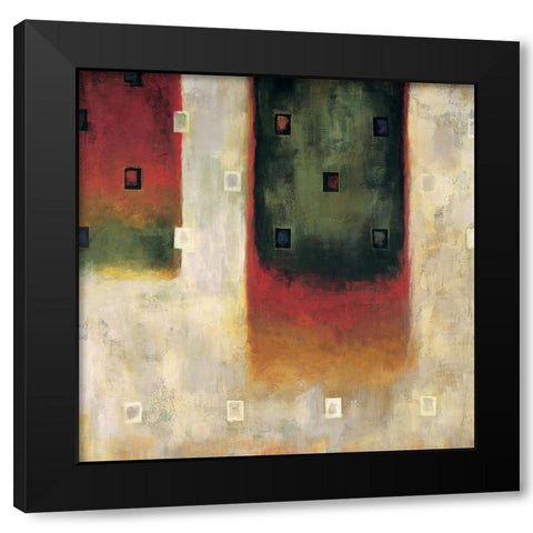 Hang Time II Black Modern Wood Framed Art Print with Double Matting by James, Sandra