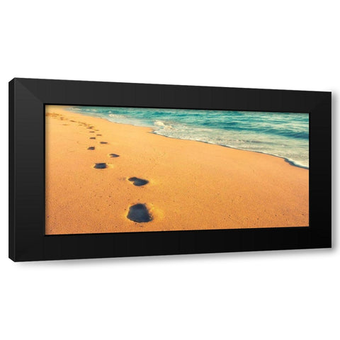 USA, Hawaii, Kauai, Kapaa, be Black Modern Wood Framed Art Print by Plank, Savanah