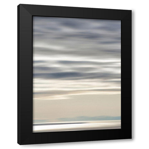 Cloud Formations Black Modern Wood Framed Art Print with Double Matting by Plank, Savanah