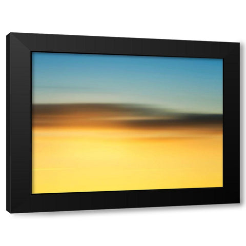 Cloud Formations Black Modern Wood Framed Art Print with Double Matting by Plank, Savanah