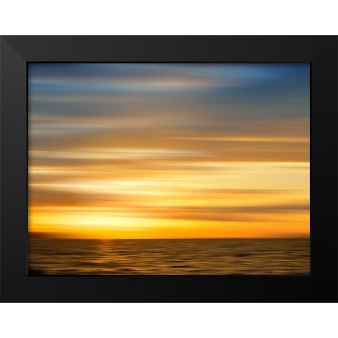 Ketchikan sunset Black Modern Wood Framed Art Print by Plank, Savanah