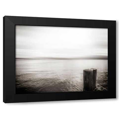 USA, Seattle, view from Alki b Black Modern Wood Framed Art Print by Plank, Savanah