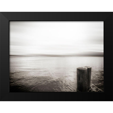 USA, Seattle, view from Alki b Black Modern Wood Framed Art Print by Plank, Savanah