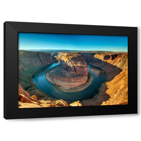 Grand Canyon Black Modern Wood Framed Art Print with Double Matting by Bennion, Scott