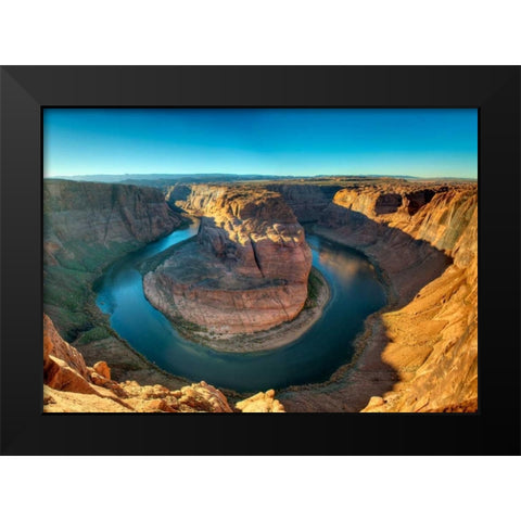 Grand Canyon Black Modern Wood Framed Art Print by Bennion, Scott