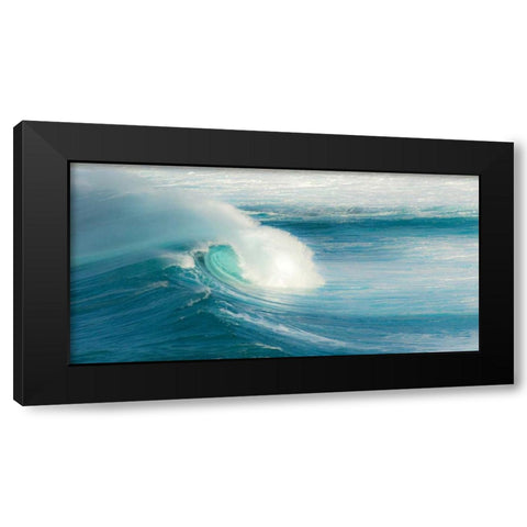 Jaws - Maui Black Modern Wood Framed Art Print by Bennion, Scott