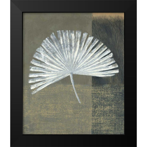 Palmetto Black Modern Wood Framed Art Print by Peterson, Steve