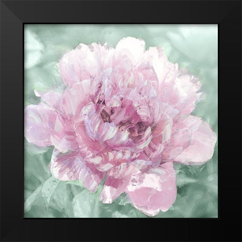 Solo Blush I Black Modern Wood Framed Art Print by Sullivan, Shawna