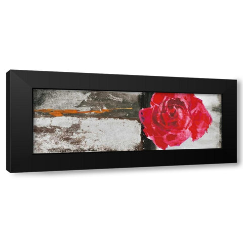 Metallic Pop Flower I Black Modern Wood Framed Art Print with Double Matting by Ward, Sarah