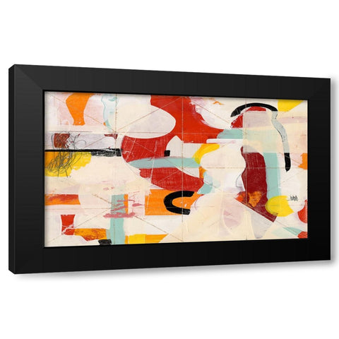 Resting Black Modern Wood Framed Art Print by Stevenett, Diane