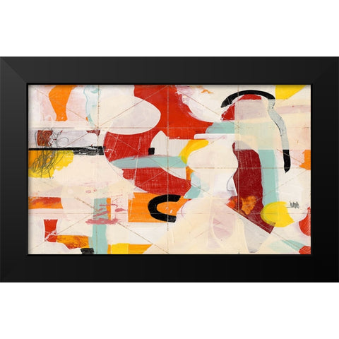 Resting Black Modern Wood Framed Art Print by Stevenett, Diane