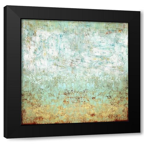 In the Meantime Black Modern Wood Framed Art Print by Hamilton, Taylor
