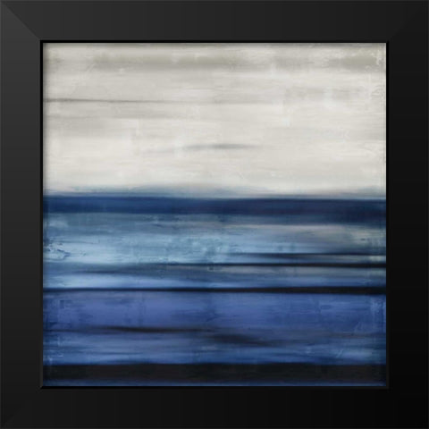 Interlude Black Modern Wood Framed Art Print by Hamilton, Taylor