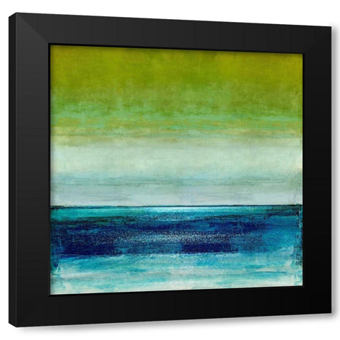 Musing Black Modern Wood Framed Art Print by Hamilton, Taylor