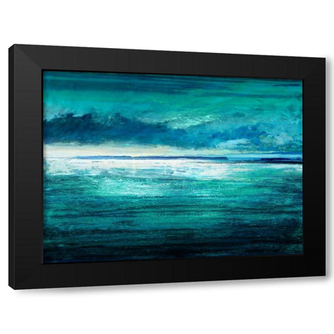 Reflection on the Horizon I Black Modern Wood Framed Art Print by Hamilton, Taylor