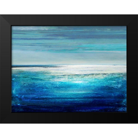 Reflection on the Horizon II Black Modern Wood Framed Art Print by Hamilton, Taylor