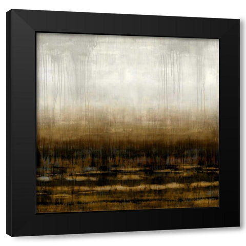 After Glow III Black Modern Wood Framed Art Print by Hamilton, Taylor