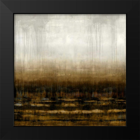 After Glow III Black Modern Wood Framed Art Print by Hamilton, Taylor