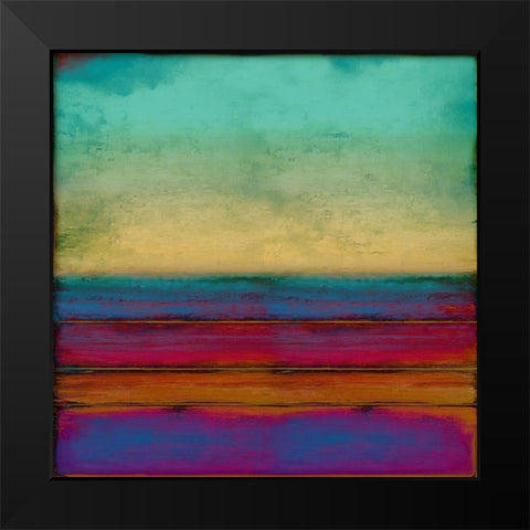 Highlighted Jewels Black Modern Wood Framed Art Print by Hamilton, Taylor