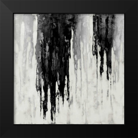 Neutral Space Noir I Black Modern Wood Framed Art Print by Conley, Tom