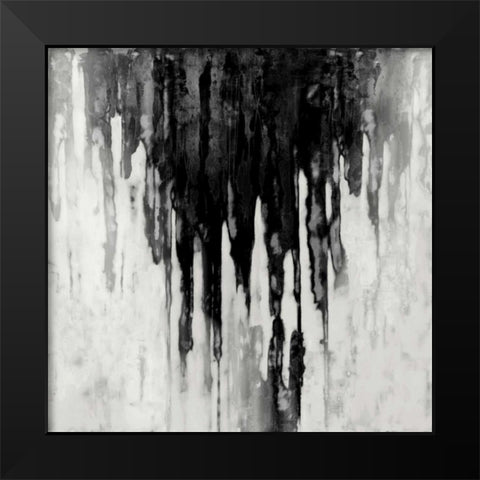 Neutral Space Noir II Black Modern Wood Framed Art Print by Conley, Tom