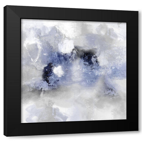 Irresistible Indigo II Black Modern Wood Framed Art Print with Double Matting by Bridges, Tate