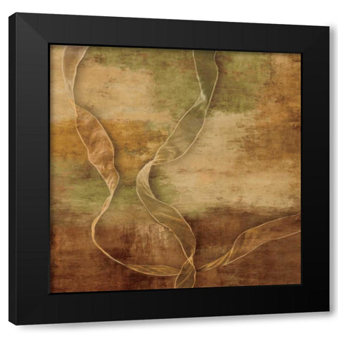 Together Black Modern Wood Framed Art Print with Double Matting by Hamilton, Todd