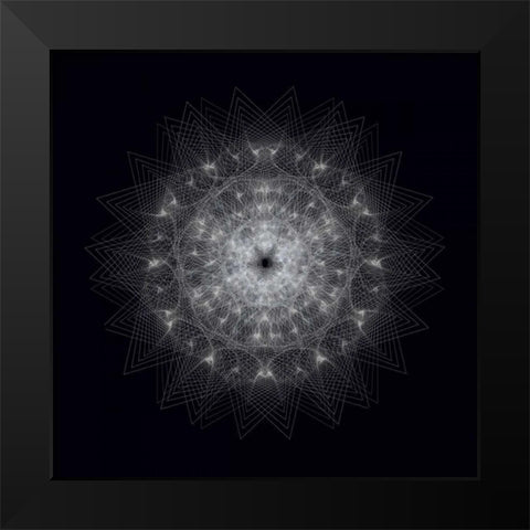 Dynamic III Black Modern Wood Framed Art Print by Anderson, Tyler