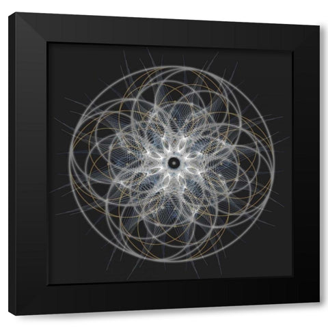 Positive Energy I Black Modern Wood Framed Art Print with Double Matting by Anderson, Tyler