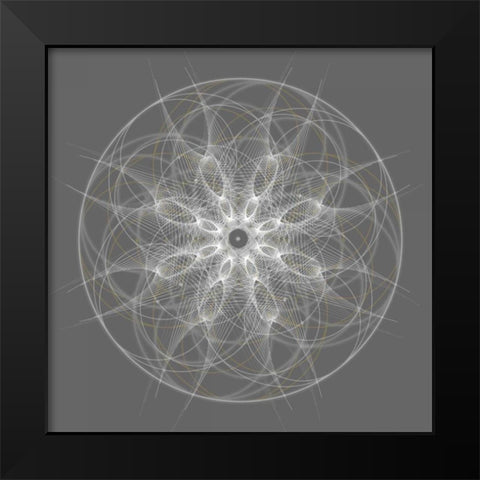 Positive Energy II Black Modern Wood Framed Art Print by Anderson, Tyler